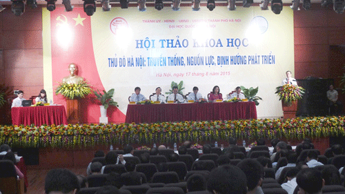 Workshop “Hanoi: tradition, resources, development orientation” - ảnh 1